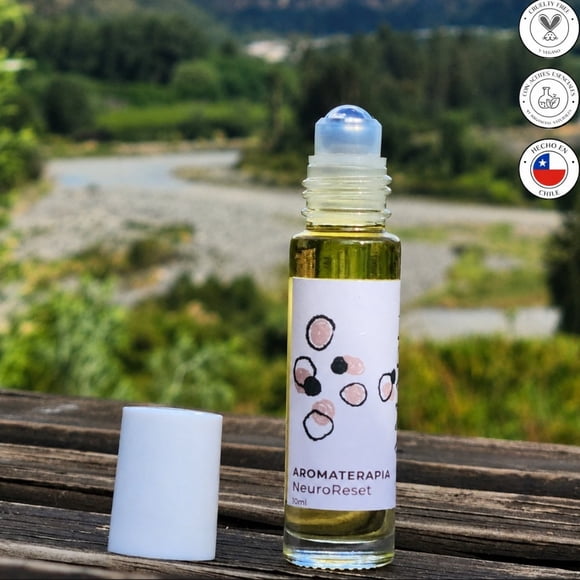 Roll-On Aromaterapia NeuroReset | Bergamota, Geranio y Naranja Dulce | Amaru | 10 ml