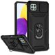 thumbnail image 1 of Funda Resistente Anillo Soporte Samsung Galaxy A22 5G Privacidad Cámara Montaje Magnético Negro, 1 of 5