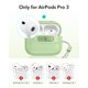 thumbnail image 2 of Funda ESR MagSafe Verde Claro para AirPods Pro 3, 2 of 9