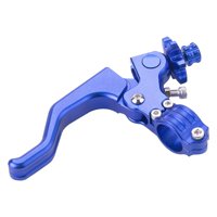 Magideal - Palanca De Embrague De Freno Corta Para Acrobacias Cortas De 22 Mm Para Cbr1000Rr Crf250R Crf450R Palanca De Freno De Embrague De Aleación De Aluminio Azul