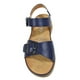 thumbnail image 4 of Sandalia Mujer Plataforma Hebilla 0419-1 Azul, 4 of 5