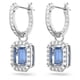 thumbnail image 3 of Pendientes Swarovski Una Octagon Azul Con Circonita Swarovski, 3 of 6