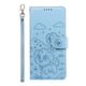 thumbnail image 5 of Funda Cartera para iPhone 16 Pro Max Perro Cachorro Grabado con Tarjetas Soporte Correa Azul, 5 of 6