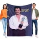 thumbnail image 1 of Pedro Pascal anti-pilling, suave, ligera, esponjosa y acogedora de lujo para hogar y cocina – Perfecta para niños y adultos,120X150cm, 1 of 6