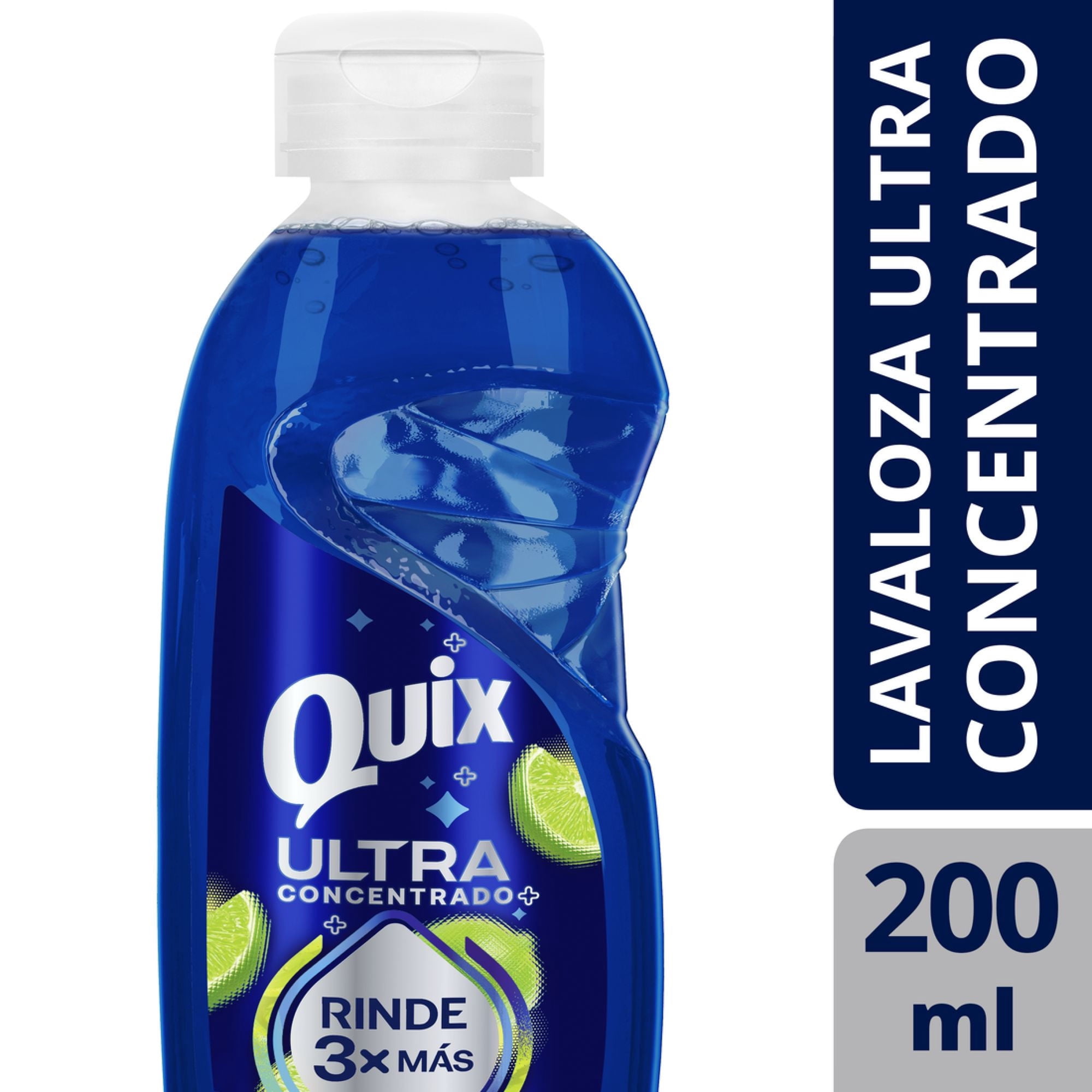 Lavalozas Ultra Concentrado Rinde 3x Más 200 ml Quix
