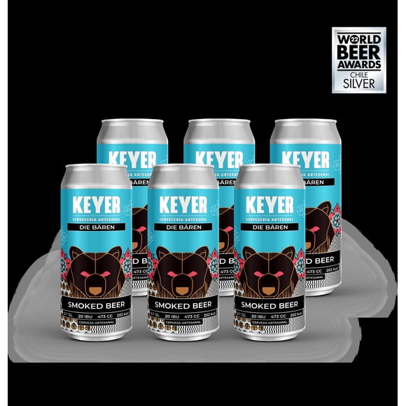 Pack x6 Smoked Beer - Die Bären