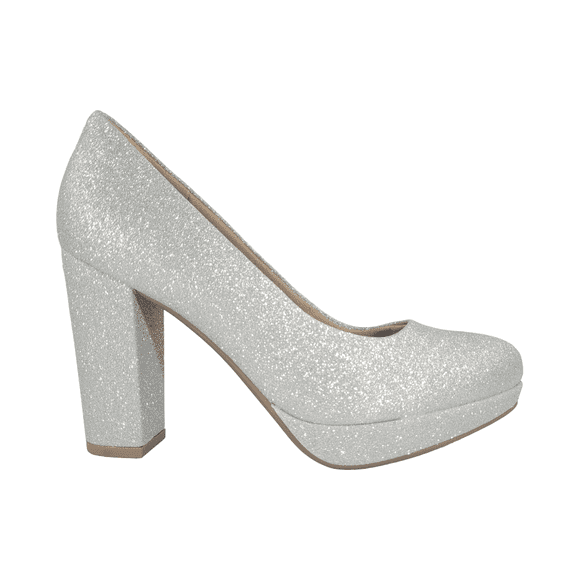 ZAPATOS FORMALES PICCADILLY PLATA MUJER PI-84400100000081 - Talla 39 CL / 25.5 CM