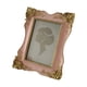 thumbnail image 4 of Marco De Exhibición De Imagen De Flor Tallada Rectangular Marco Interno De 3.8x5.4 Pulgadas Rosa, 4 of 5