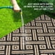 thumbnail image 3 of Alfombra Kalafun 152x244 cm Negro Beige para Patio Exterior, 3 of 7