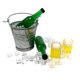 thumbnail image 4 of Botella De Vino En Miniatura + Tazas + Conjunto De Cubos De Hielo Para Bebidas De Mu?ecas Cocina De Juguete Verde, 4 of 5