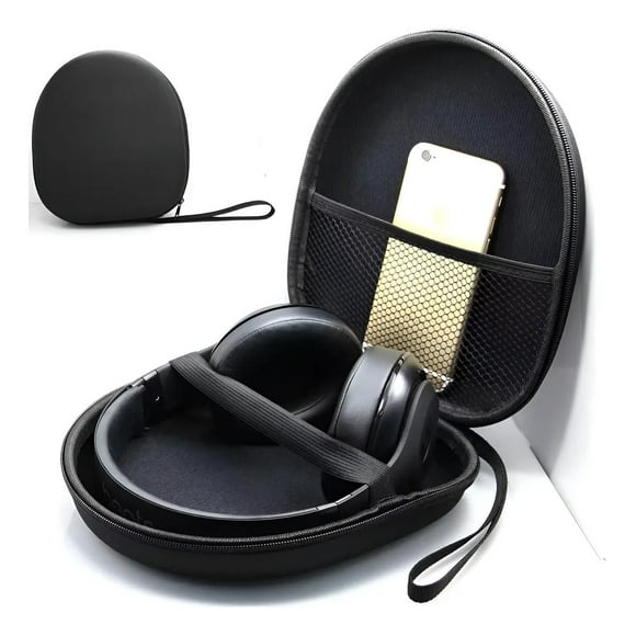 Estuche Duro Audifonos compatible Sony/ Jbl Similares Negro impermeable