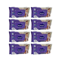 Pack 8 Toallitas Húmedas Babysec Hipoalergénicas Aloe Vera 70 Unidades C/U , 560 Toallitas,