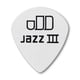 thumbnail image 2 of Púas para guitarra Jim Dunlop Tortex White Jazz III, 0,88 mm, 72 unidades, 2 of 3