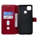 thumbnail image 3 of Funda Billetera para Xiaomi Redmi 10A con Porta Tarjetas y Soporte Ajustable Rojo, 3 of 6