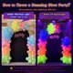 thumbnail image 4 of Globos UV HiFOL 100 uds 30 cm Azul fluorescente, 4 of 7