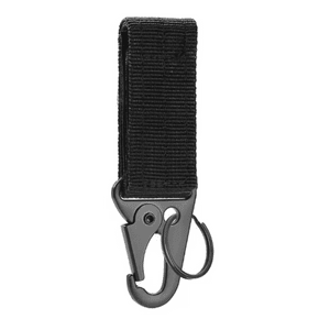 Genérico - Llavero Mosqueton Táctico Militar Sist Molle Velcro