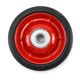 thumbnail image 4 of Rodamiento de bolas de goma Wheel QWORK de 15 cm x 4 cm, tapón de 40 kg, 4 of 7