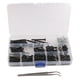 thumbnail image 1 of Kit De Tornillos Para Guitarra, Juego De Tornillos De Reparación Para Golpeador, Bajo, Negro, 262 Uds., 1 of 5