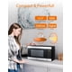 thumbnail image 4 of Microondas Comercial CHEF 1.1 Pies Cúbicos 1000W Acero Inoxidable, 4 of 7