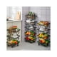 thumbnail image 2 of Estante Plegable Organizador Verdulero Frutero Metal 4 Pisos Negro, 2 of 3