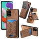 thumbnail image 1 of Funda Billetera con Soporte para Samsung Galaxy A51 4G Protector Delgado Marrón, 1 of 5