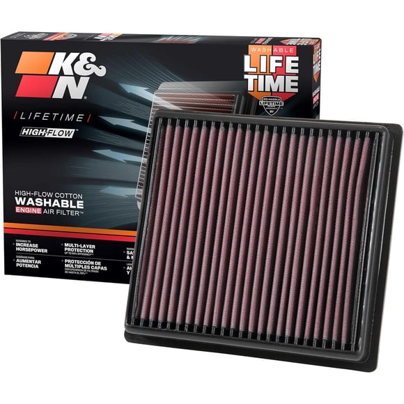 K&N High-Flow Original Lifetime Engine Air Filter