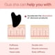 thumbnail image 5 of Herramientas faciales Gua Sha, herramienta Guasha de obsidiana natural para rostro y ojos, piedra Gua Sha para reducir la hinchazón y esculpir la línea de la mandíbula, herramientas Gua Sha de piedra, 5 of 7