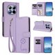 thumbnail image 2 of Funda Cartera Trébol para Xiaomi Poco M8 Pro 5G con Ranuras Tarjetas y Carga Inalámbrica Morado claro, 2 of 6