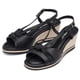 thumbnail image 2 of Sandalia Mujer Anabela Alice Negro 758 Piccadilly, 2 of 3