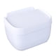 thumbnail image 1 of Soporte De Papel Higiénico Montado En La Pared Con Estante Impermeable Para Baño Cocina Blanco, 1 of 3