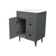thumbnail image 4 of Kit mueble con vanitorio deluxe gris 60x47x80 cm, 4 of 5
