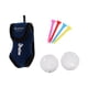 thumbnail image 2 of Soporte De Pelota De Golf Clip Bolsa De Cinturón Más 2 Pelotas De Golf Y 4 Camisetas Sets Azul, 2 of 3