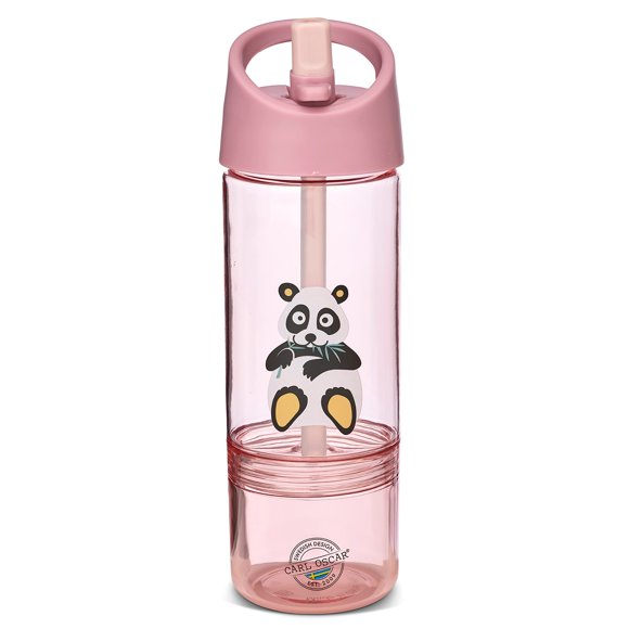 Botella de Agua con Snack Box 2 en 1 Carl Oscar - Colores Pastel