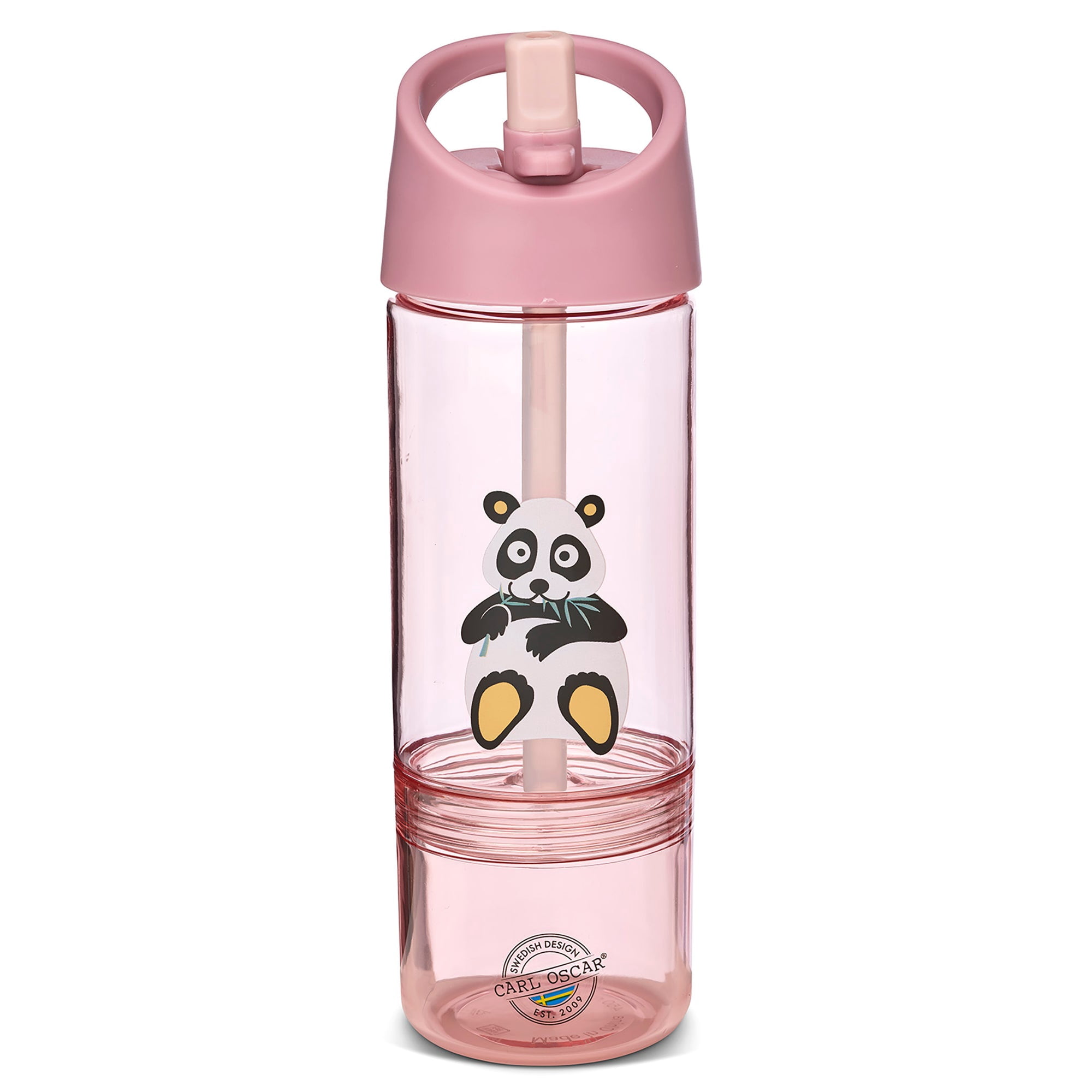 Botella De Agua Con Snack Box 2 En 1 Carl Oscar - Colores Pastel