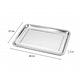 thumbnail image 2 of Bandeja Rectangular Acero Inoxidable 36x27x2 cm, 2 of 3