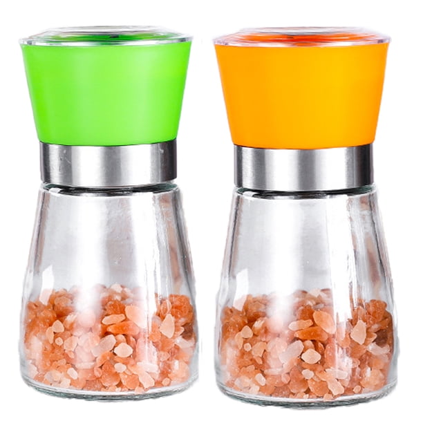 Molinillo de sal y pimienta - Saleros y pimenteros para chefs profesionales con acero inoxidable cepillado