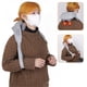 thumbnail image 2 of 5D Kneading Shiatsu Massage Shawl Multifunction Trapezius Muscle Kneading Massagers U Shape for Shoulder Cervical Spine, 2 of 3