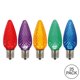 thumbnail image 2 of Bombilla LED Vickerman C9 facetada multicolor, bolsa de 25 unidades, 2 of 2