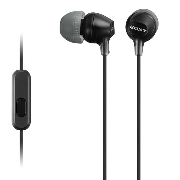 Audífonos In Ear MDR-EX15AP con Cable Negro, 1 Un