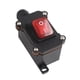 thumbnail image 3 of Línea De Alta Potencia Midway Interruptor Impermeable Reemplazo Cable Exterior Caja De Interruptor Luz Roja, 3 of 4