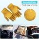 thumbnail image 3 of Conjunto de tres piezas de gorro, bufanda y guantes, cálido y aislante, gorro de punto grueso., 3 of 6