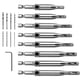thumbnail image 2 of Juegos de brocas centrales, autocentrante Tapper Core Hole Puncher Herramientas de carpintería para puerta de pequeña sala 5/64 '' 7/64 '' 9/64 '', 2 of 5