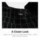 thumbnail image 4 of Bolso Coach Brooklyn 39 cm de gamuza con relieve de cocodrilo, 4 of 7