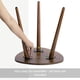 thumbnail image 5 of Mesa auxiliar MH London Tri Pin Tora hecha a mano en madera de mango, 45 x 45 x 46 cm, 5 of 6