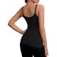 thumbnail image 3 of REFINED ATTIRE Camisolas para Mujer Vuelta al Cole Ropa Moldeadora Tirantes Ajustables Control de Abdomen Sin Rastro Tanque L Negro, 3 of 5