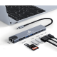thumbnail image 1 of Hub USB-C 8 en 1 JKR Tech HDMI LAN 2 USB 3.0 SD TF PD, 1 of 3