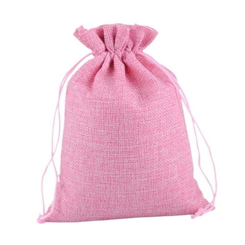 Bothyi - 50 Piezas Bolsas De Regalo Con Cordón Bolsa Con Cordón Para Comestibles Fiesta Boda Rosa