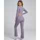 thumbnail image 3 of Set Athleisure Mujer Flare 2 Piezas Calza y Peto Manga Larga - ZL015, 3 of 3