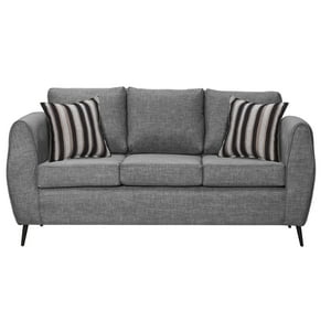 Colbox - Sofá Saveiro 3 Cuerpos Tela Gris Claro