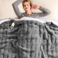 Manta Eléctrica Homemate Con Calefacción, 50 X 60 Cm, 10 Niveles De Calor